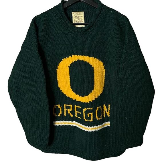 VTG Woolies Oregon Univeristy Sweater OS - Picture 1 of 3